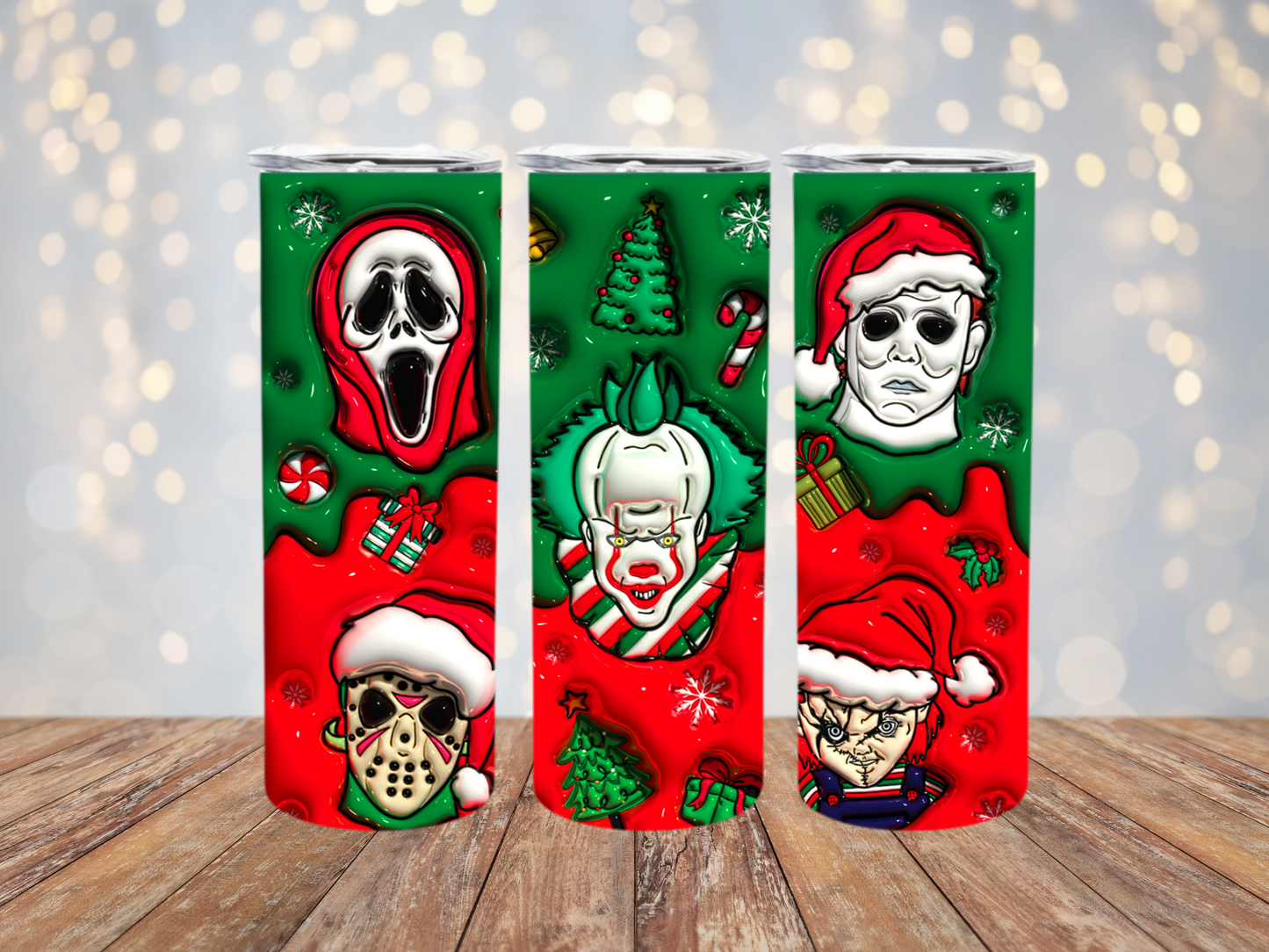 Pre Order* Killer Christmas Tumbler, 20oz