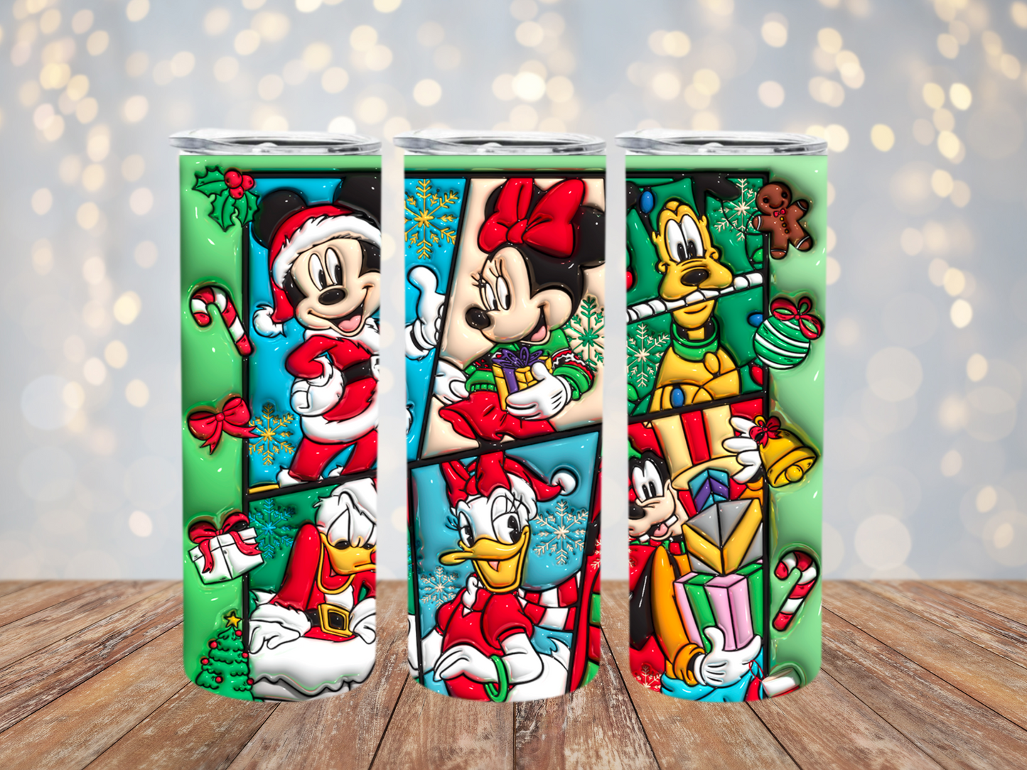 Pre Order* Mouses Christmas Tumblers, 20oz Multiple Designs