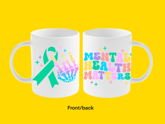 Mental Health Matters Ceramic Mug, 11oz