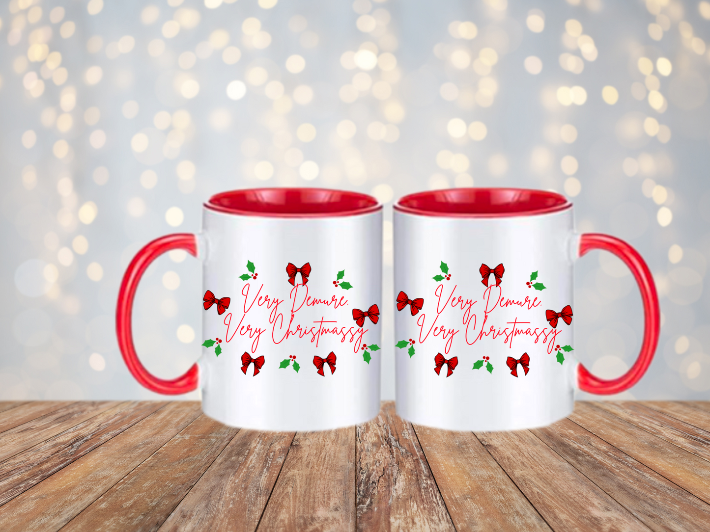 Pre Order**Very Demure, Very Christmassy Mug, 11oz